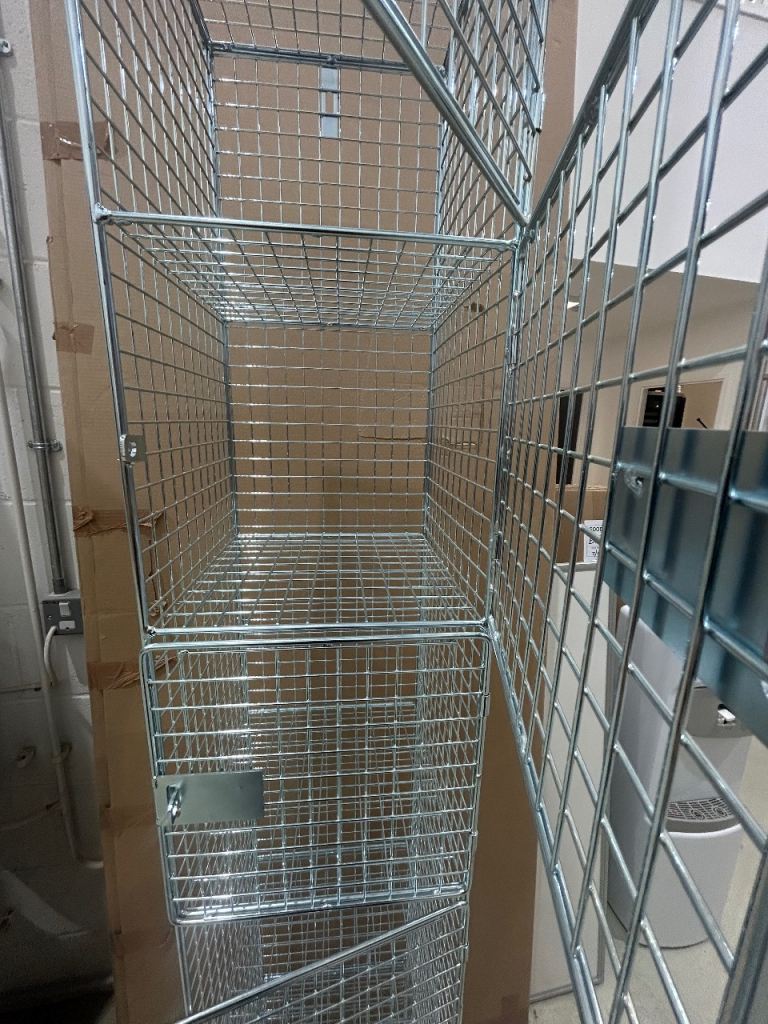 Wire Mesh Lockers 6 Door