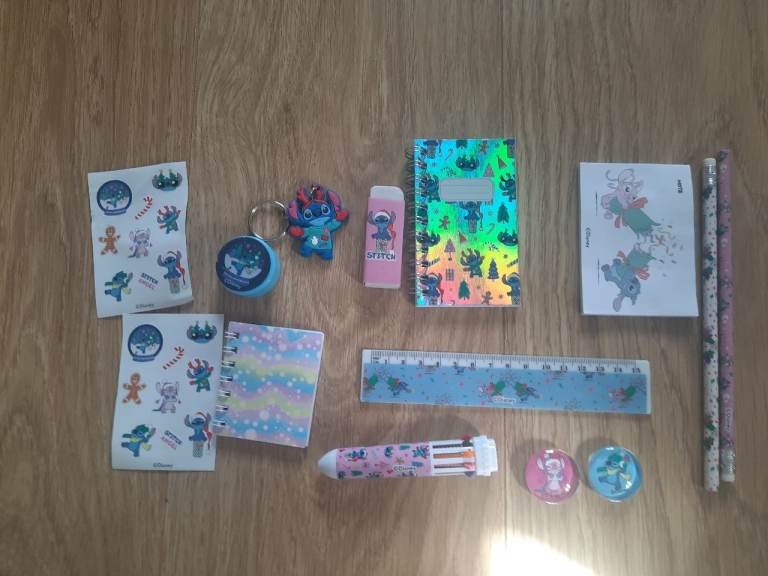 New Stitch stationary taken out of advent calandar