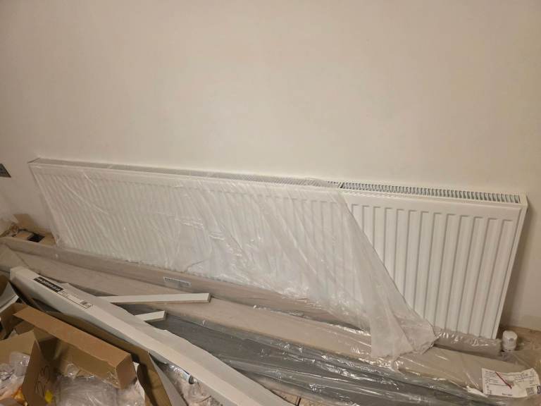White radiator 2000 x 600 - New: Open to offers