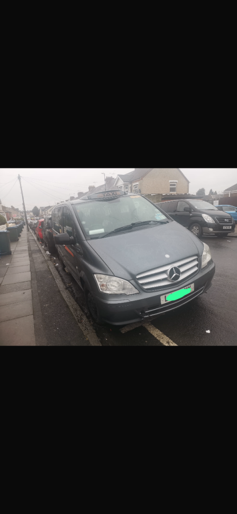 Mercedes Vito taxi grey 