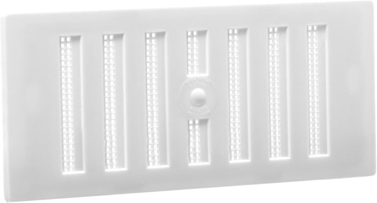 Box of 10 MAP White Hit and Miss Air Vents with Flyscreen