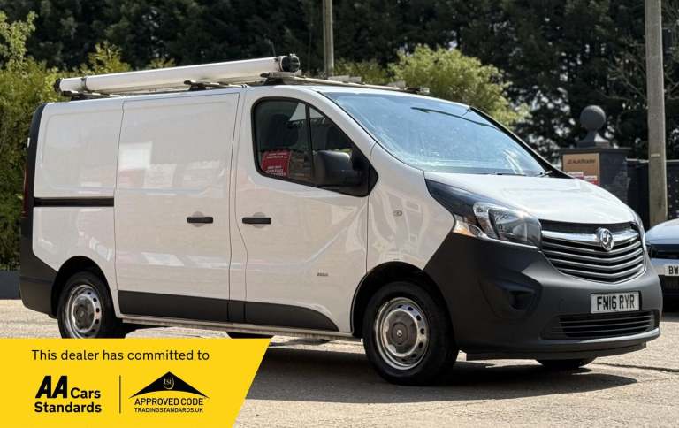 2016 Vauxhall Vivaro 1.6 CDTi 2900 ecoFLEX L1 H1 Euro 5 (s/s) 5dr Diesel