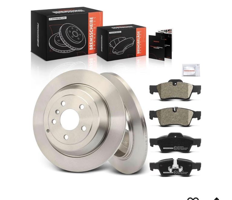  Brake Kit Rear 2 Discs & 4 Pads for R-Class V251 / GL X164 / M-Class W164 – A0044205220