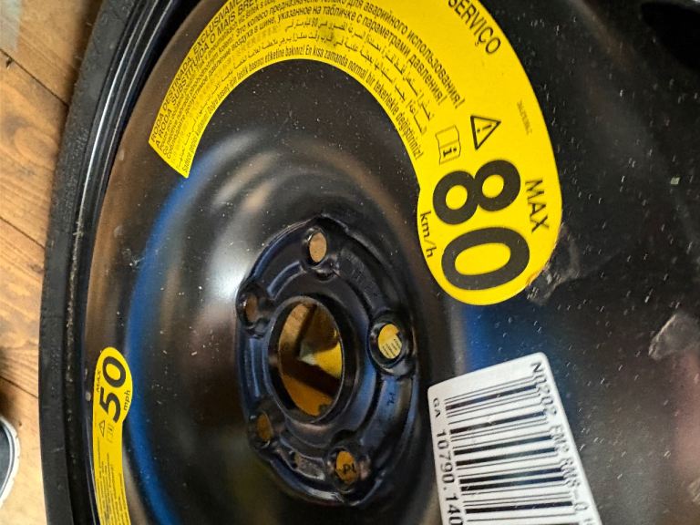 Audi tyre run flat brand new