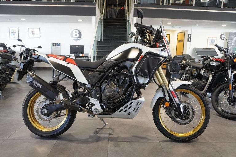 Yamaha Tenere 700 Rally, 2022, White with just 5052miles Only £8749. 