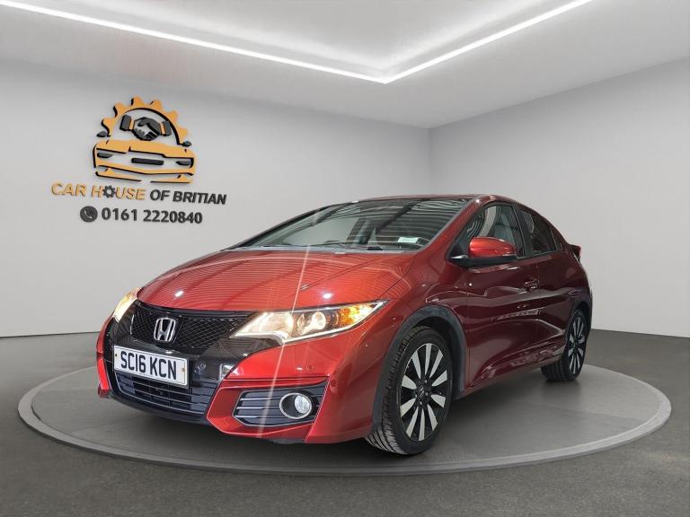 2016 Honda Civic 1.4 i-VTEC SE Plus (Navi) Euro 6 (s/s) 5dr HATCHBACK Petrol Manual