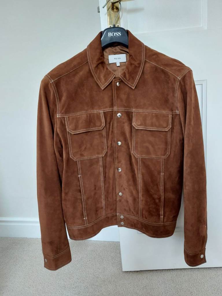 Reiss Men's Suede Jacket