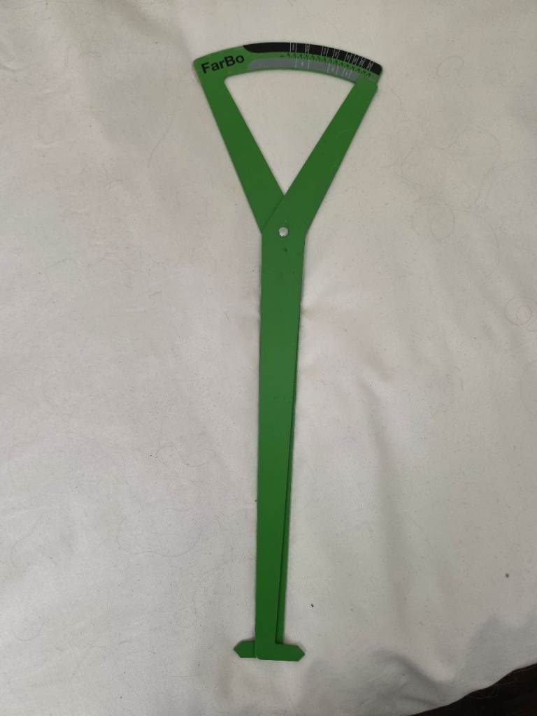 FarBo Green Foot Measuring Gauge – As Good As New