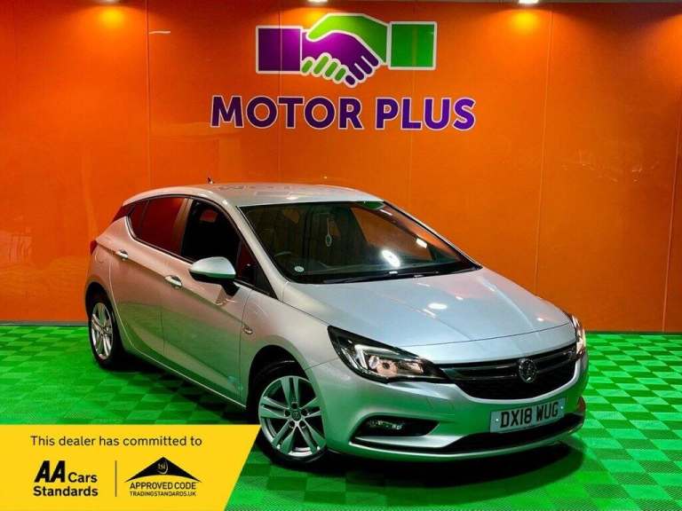2018 18 VAUXHALL ASTRA 1.6 CDTI ECOTEC BLUEINJECTION TECH LINE NAV HATCHBACK 5DR