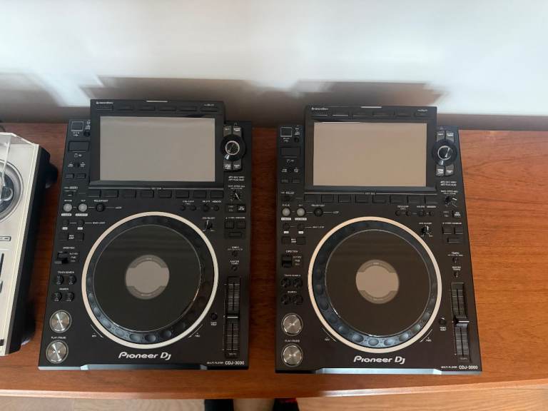 image for Pioneer CDJ-3000 – pair – mint condition, barely used – £3,600 (London pick-up only)