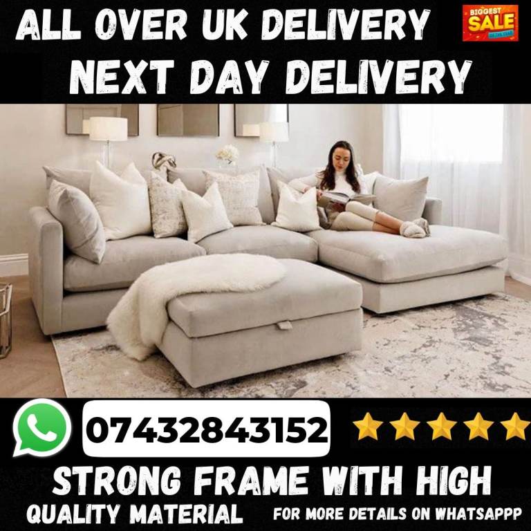 Brand New Plush Velvet Sofas – Where Luxurious Comfort Meets Modern Elegance