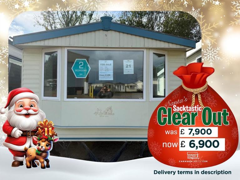 2 Bed Static Caravan 35x12 – Double Glazed – Off Site – Self Build or Land Use