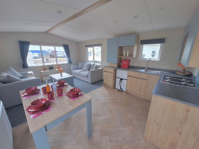 OFFSITE NEW static caravan double glazed & central heated 2bed Carnaby Lifestyle