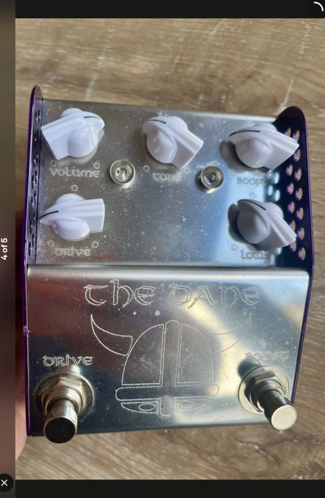 ThorpyFX The Dane Overdrive and Boost Pedal – Good Condition
