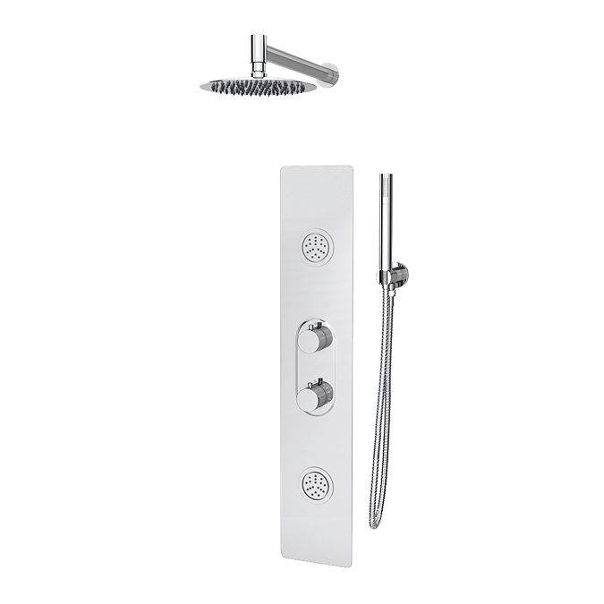 image for *NEW & SEALED* CHROME CONCEALED SHOWER PANEL