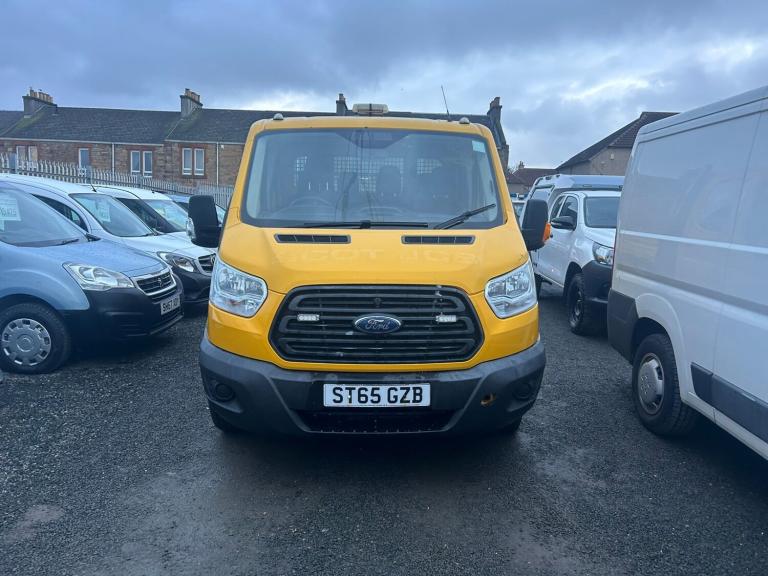 2015 Ford Transit 2.2 TDCi 155ps Double Cab Chassis  TIMING CHAIN NOT BELT TIPPER CHASSIS CAB Die...