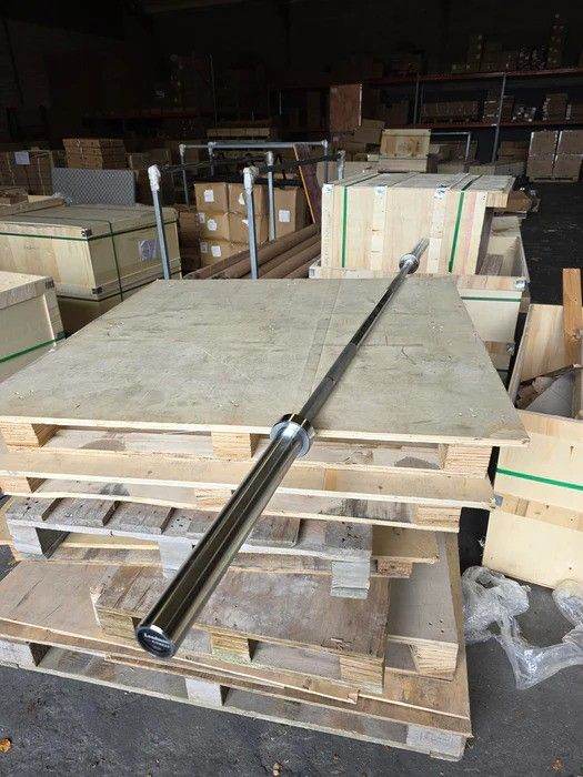 Clearance 7ft 20kg Silver Olympic Bars - Weights Gym