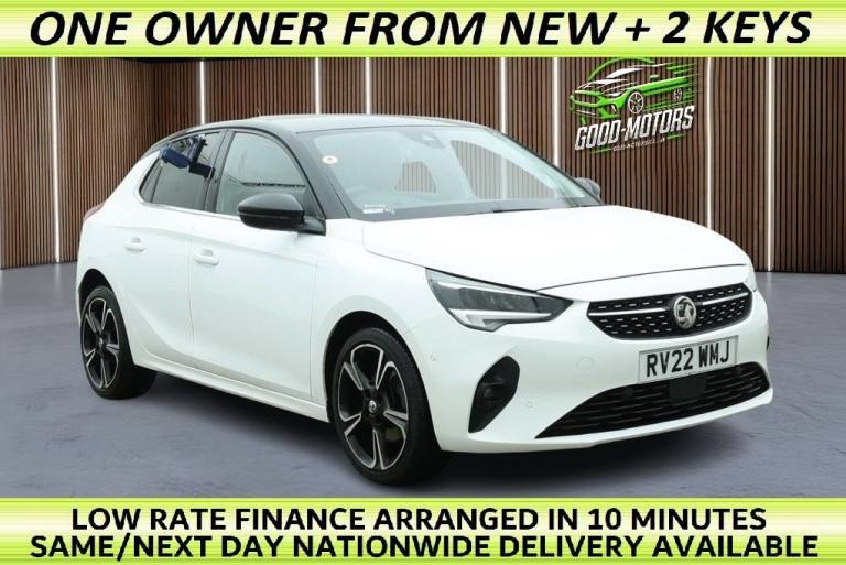 2022 22 VAUXHALL CORSA 1.2 TURBO ELITE EDITION HATCHBACK 5DR PETROL MANUAL EURO 
