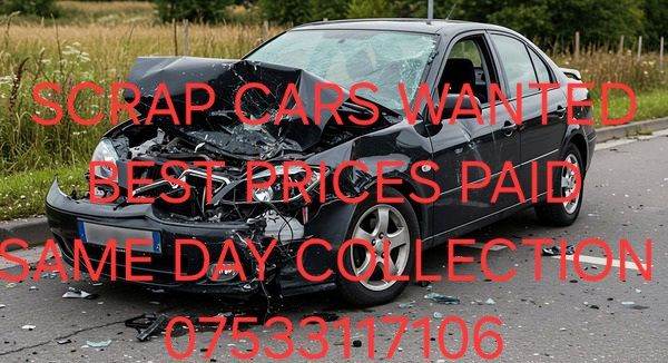 Scrap cars wanted