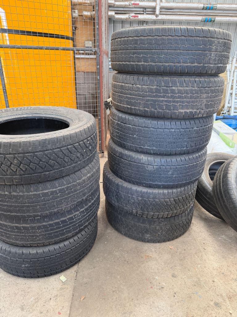 10 235/65R16c tyres . Hankook and Bridgestone