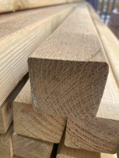 2x2 Treated Timber, UK Delivery Available 