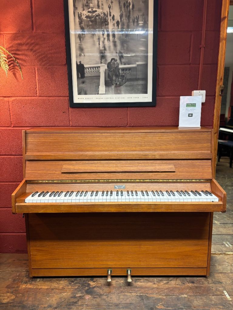 🎹 SALE! Eavestaff Piano in Teak Wood with Silent Pedal & Stool - CAN DELIVER