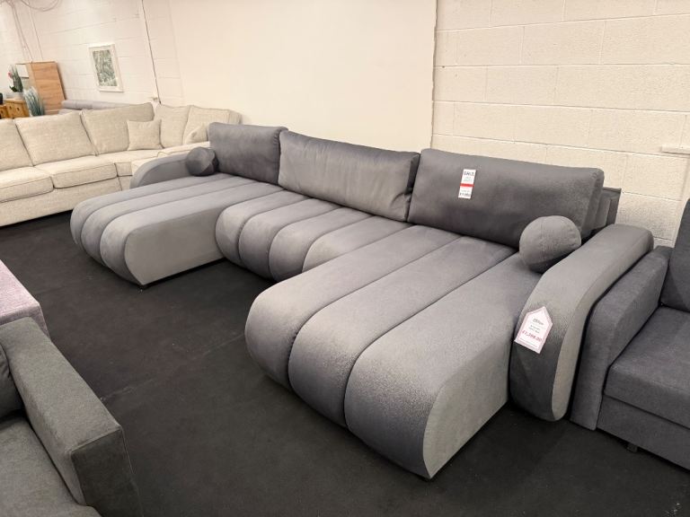 Extra large u shape corner sofa bed now £1,099