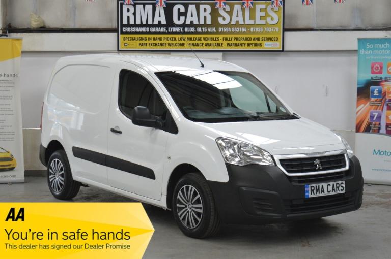 2016 Peugeot Partner 850 S 1.6 HDi 92 VERY LOW MILEAGE Van  Diesel Manual