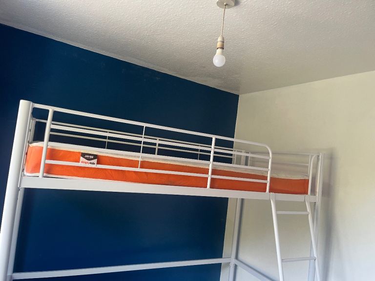 Riley High Sleeper Metal Bed Frame (Single)