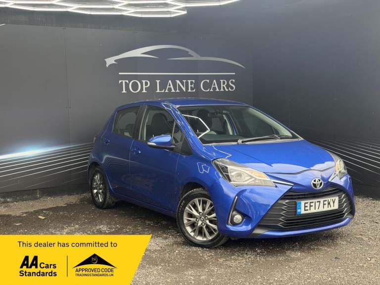 2017 Toyota Yaris 1.5 VVT-i Icon 5dr CVT HATCHBACK PETROL Automatic