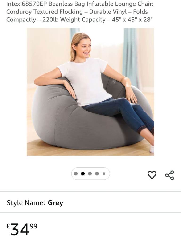 Brand new inflatable lounge chair 