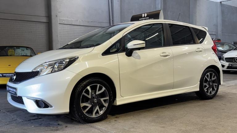 NISSAN NOTE 1.5 dCi Tekna Diesel White 5dr LOWTAX+SATNAV+10 STAMPS 2014