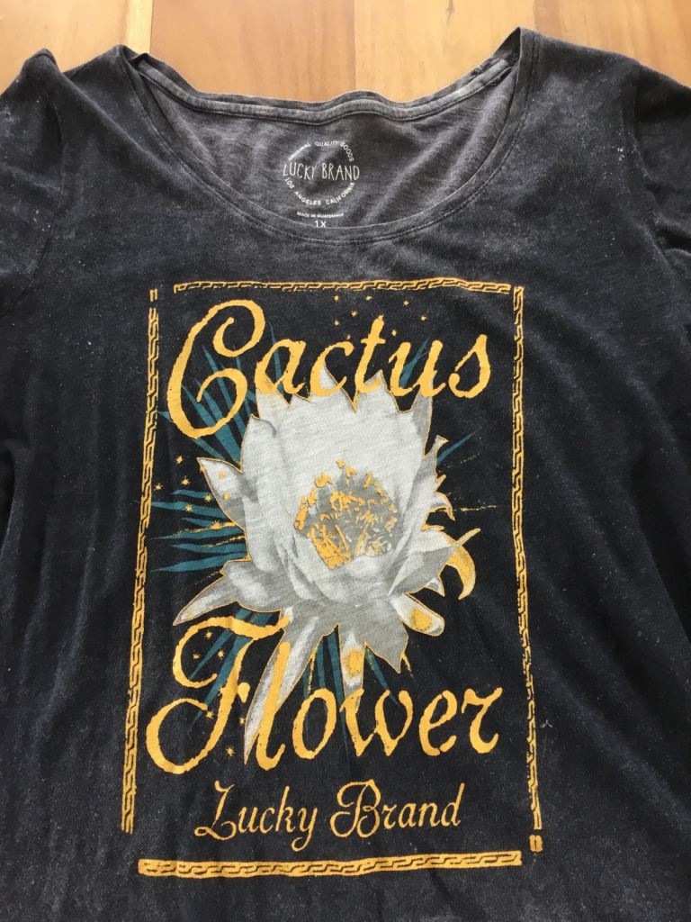 Ladies lucky brand t shirt