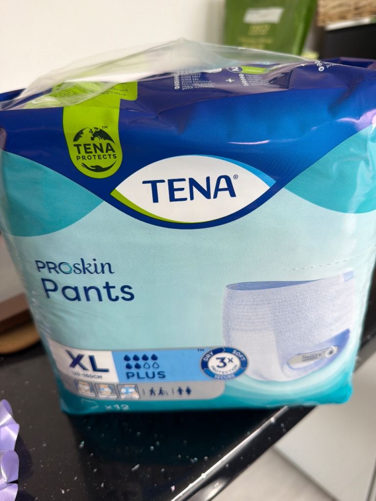 TENA PROskin Pants XL Plus - New, Unopened Pack