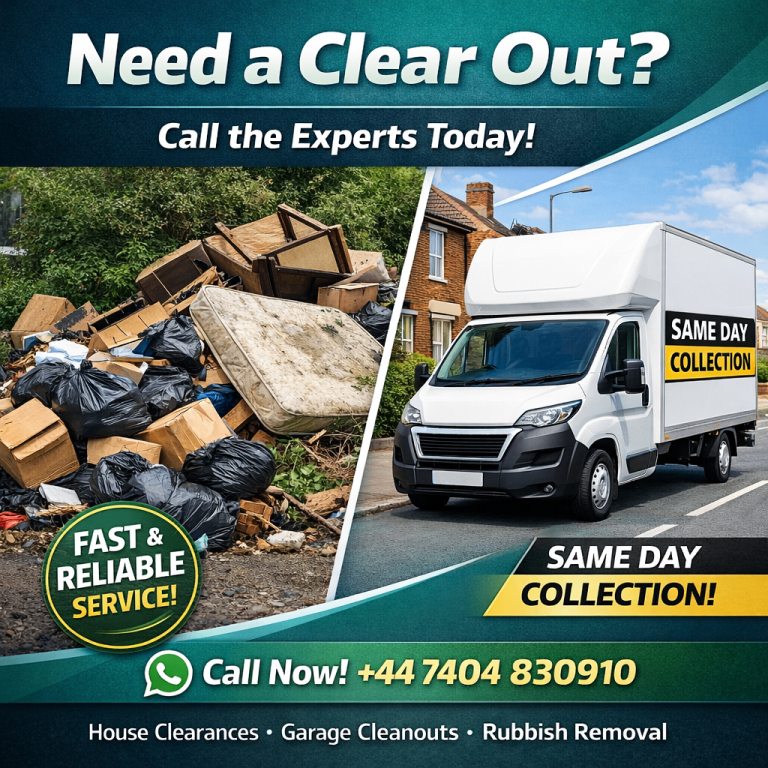 Garden Waste Removal London | Waste Collection | Fast & Reliable