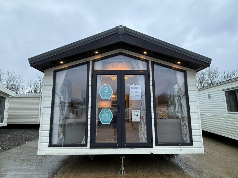 41x14 - 2 Bed Static Caravan - Ensuite Shower, French Doors - Offsite / Own Land