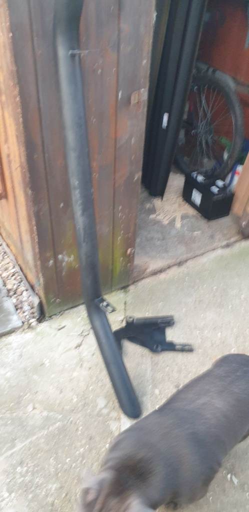 bull bar and brackets 