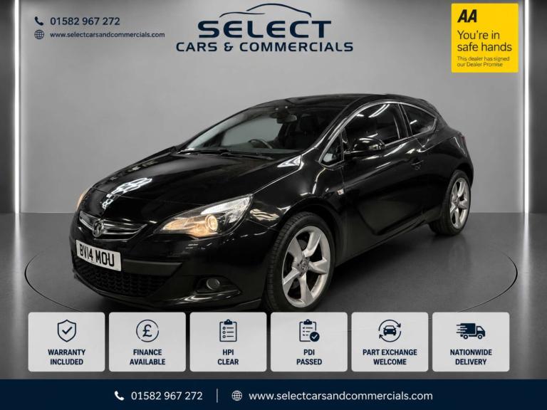 2014 Vauxhall Astra GTC 2.0 CDTi 16V SRi 3dr HATCHBACK DIESEL Manual