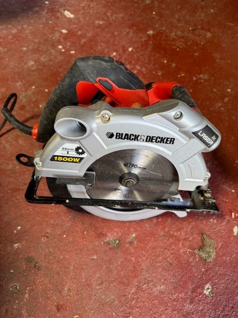 Black & Decker Circular Saw KS1500L 1500w 240v
