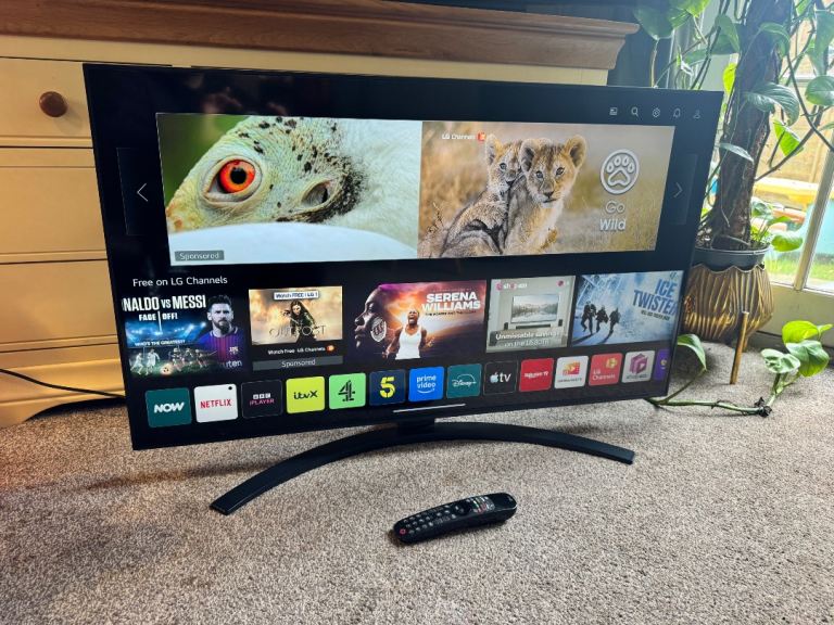 LG 43NANO766QA 43" Smart 4K Ultra HD HDR LED TV with Google Assistant & Amazon Alexa 