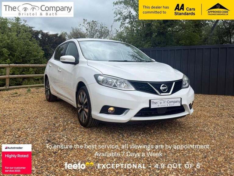 2017 Nissan Pulsar 1.2 DIG-T N-Connecta Euro 6 (s/s) 5dr HATCHBACK Petrol Manual