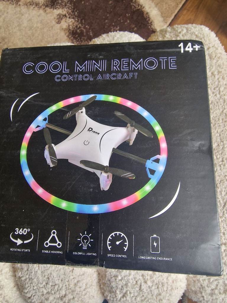 Cool Mini Remote Control Aircraft Drone – New in Box