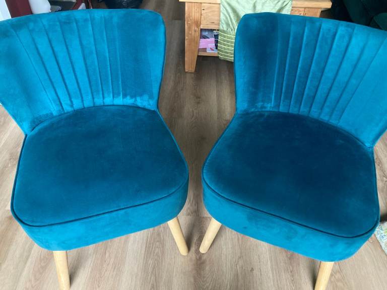 Pair of slipper chairs £50 for both