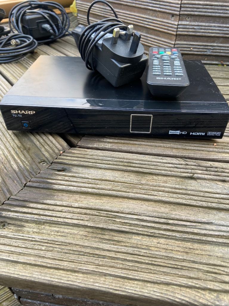 Sharp TU-T2 Freeview HD Receiver 