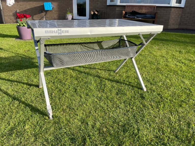 Brunner Next 2 Folding Rollable Gapless Camping Table 110x62 approx