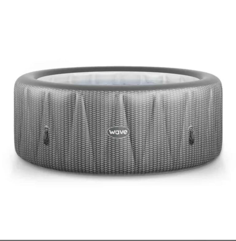 BRAND NEW Wave Atlantic Plus 6-Person Hot Tub - Grey Rattan