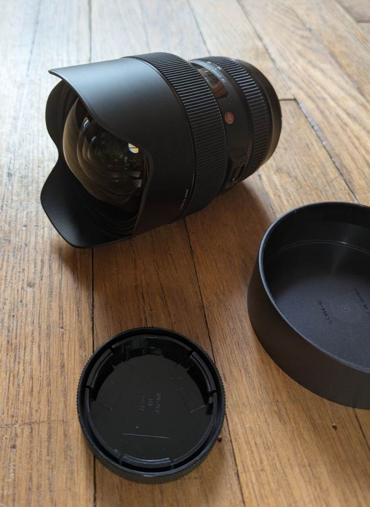 Sigma fisheye 14 - 24 lens (Canon fit) 
