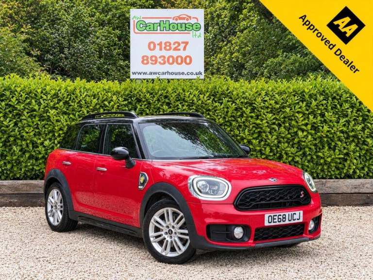 2018 68 MINI COUNTRYMAN 1.5 7.6KWH GPF COOPER SE SUV 5DR PETROL PLUG-IN HYBRID A