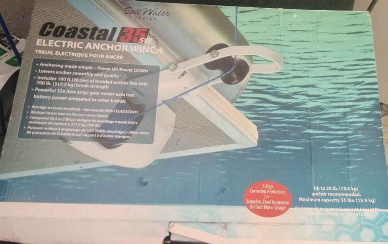 Brand new electric anchor winch windless