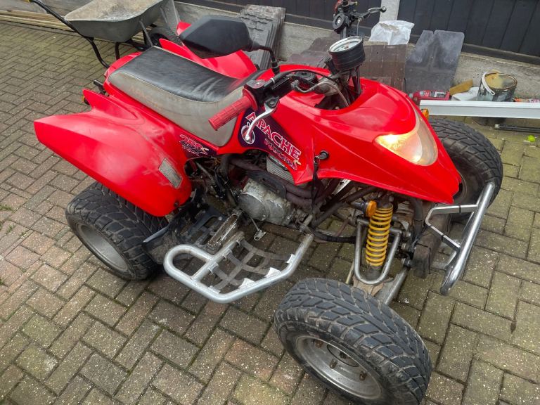 Apache RLX 250 road legal quad bike 